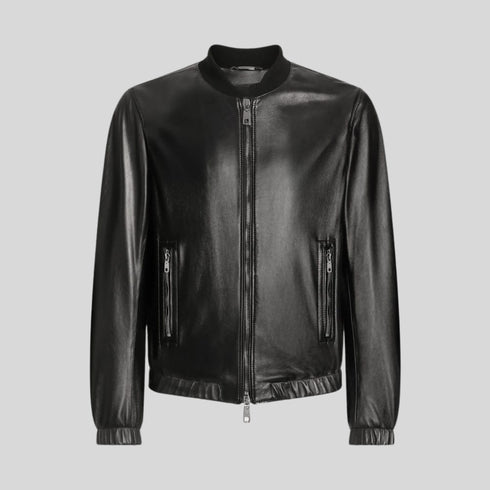 Ishanya Genuine Leather Jacket for Men